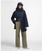 Women's Barbour Khai Waterproof Jacket - Dark Navy / Rosemary