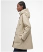 Women's Barbour Khai Waterproof Jacket - Light Sand / Rosemary