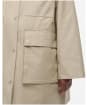 Women's Barbour Khai Waterproof Jacket - Light Sand / Rosemary