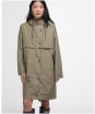 Women's Barbour Jayla Waterproof Parka - Dusky Green