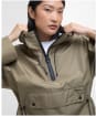 Women's Barbour Lola Waterproof Smock - Dusky Green
