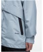 Women's Barbour Naomi Waterproof Jacket - Ice Blue