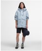 Women's Barbour Naomi Waterproof Jacket - Ice Blue