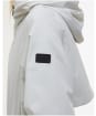 Women's Barbour International Longline Kyra Waterproof Jacket - Silver Birch