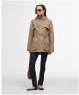 Women's Barbour Dallas Waterproof Jacket - Military Brown