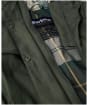 Women's Barbour Dallas Waterproof Jacket - Olive / Ancient Tartan