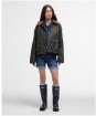Women's Barbour Erma Waxed Jacket - Archive Olive / Ancient