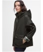 Women's Barbour Hollies Waxed Jacket - Archive Olive / Ancient