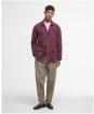 Men's Barbour Ashby Casual Jacket - Burnt Heather