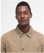 Men's Barbour Tracker Casual Cotton Jacket - Washed Stone