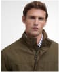Men's Barbour Sander Casual Jacket - Dark Sand