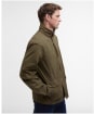 Men's Barbour Sander Casual Jacket - Dark Sand