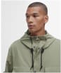 Men's Barbour Re-Engineered Durham Summer Casual Jacket - Bleached Olive