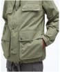 Men's Barbour Re-Engineered Durham Summer Casual Jacket - Bleached Olive