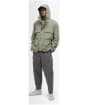 Men's Barbour Re-Engineered Durham Summer Casual Jacket - Bleached Olive