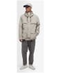 Men's Barbour Re-Engineered Durham Summer Casual Jacket - Concrete