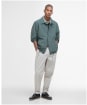 Men's Barbour Lightweight Casual Coach Jacket - Vintage Teal