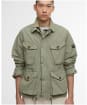 Men's Barbour International Boyer Casual Jacket - Bleached Olive