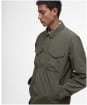 Men's Barbour Camber Casual Jacket - Uniform Green