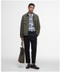 Men's Barbour Camber Casual Jacket - Uniform Green