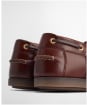 Men's Barbour Wake Boat Shoe - NEW MAHOGANY