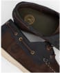 Men's Barbour Wake Boat Shoe - Brown / Navy