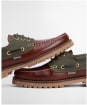 Men's Barbour Deck Boat Shoe - Mahogany