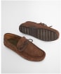 Men's Barbour Courage Driving Shoe - Choco Suede