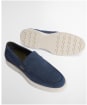 Men's Barbour Carty Loafer - Shark Blue Suede