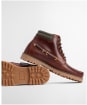 Men's Barbour Tiller Moccasin Boot - Mahogany