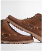 Men's Barbour Tiller Moccasin Boot - Cognac Oiled