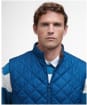 Men's Barbour Chesterwood Quilted Gilet - Dark Petrol / River Birch
