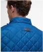 Men's Barbour Chesterwood Quilted Gilet - Dark Petrol / River Birch