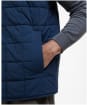 Men's Barbour Elmstone Quilted Gilet - Navy