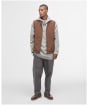 Men's Barbour Re-Engineered Liddesdale Gilet - Redwood