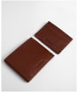 Men's Barbour Cairnwell Leather Wallet & Cardholder Gift Set - Brown