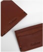 Men's Barbour Cairnwell Leather Wallet & Cardholder Gift Set - Brown