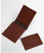 Men's Barbour Cairnwell Leather Wallet & Cardholder Gift Set - Brown