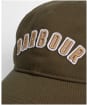 Men's Barbour Campbell 6 Panel Cotton Sports Cap - Uniform Green