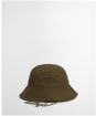 Men's Barbour Transport 6 Panel Bucket Hat - Dusky Green