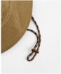 Men's Barbour Transport 6 Panel Bucket Hat - Golden Khaki