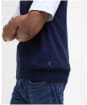 Men's Barbour Navar Knitted Vest - Navy
