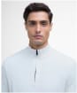 Men's Barbour International Dune Funnel Neck Jumper - Whisper White
