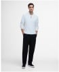 Men's Barbour International Dune Funnel Neck Jumper - Whisper White