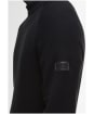 Men's Barbour International Dune Crew Neck Jumper - Black