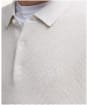 Men's Barbour Holt Waffle Knitted Polo Shirt - Mist