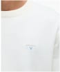 Men's Barbour Lingwood Compact Cotton Crew Sweater - Antique White