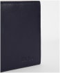 Men's Barbour Lossie Leather Billfold Wallet - Navy