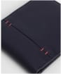 Men's Barbour Lossie Leather Billfold Wallet - Navy