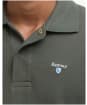 Men's Barbour Sports Polo 215G - Uniform Green